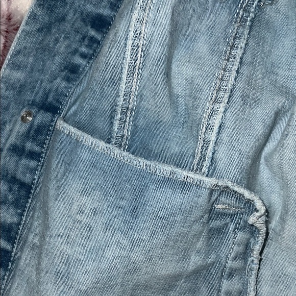 South Pole Blue‎ Denim Vest Classic Distressed - Picture 16 of 16